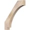 Ekena Millwork 3 1/2"W x 24"D x 28"H Imperial Smooth Knee Brace, Douglas Fir BRC04X24X28IMP00SDF - alternate 1